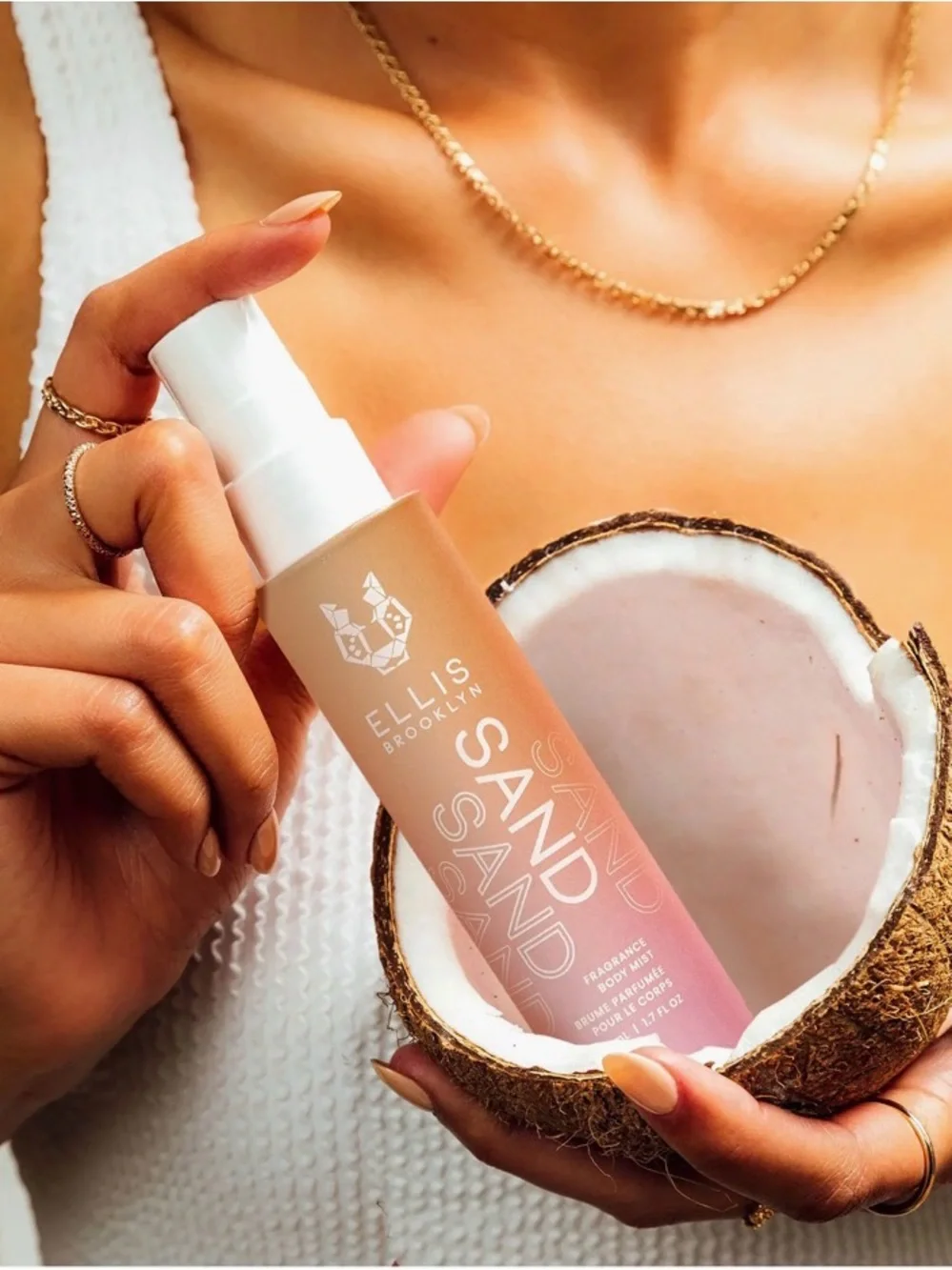 Ellis Brooklyn Sand Fragrance Body Mist — Nude Pink